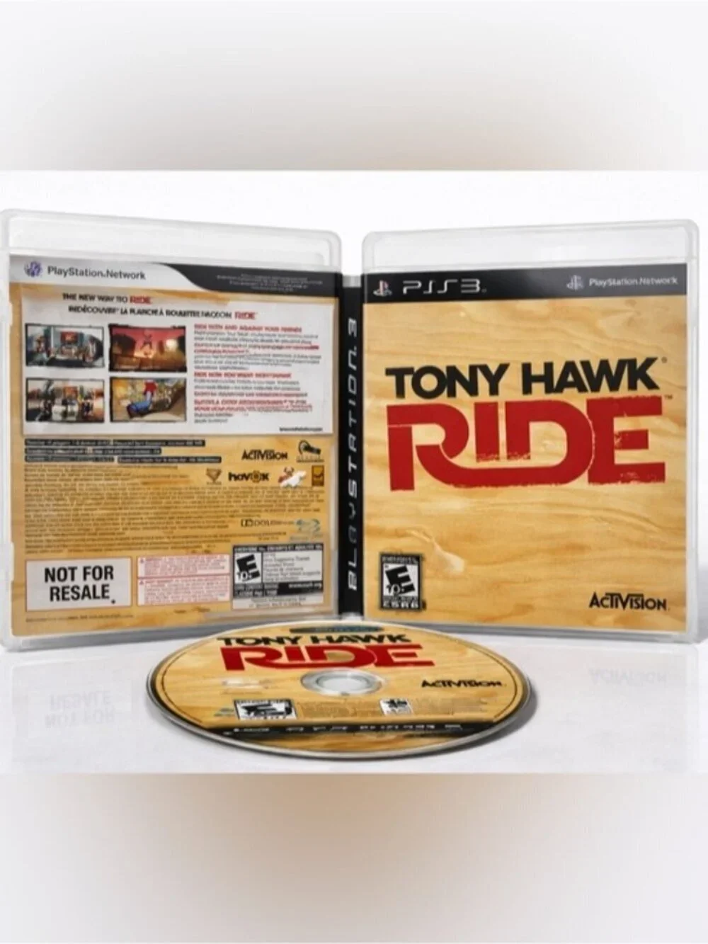 Tony Hawk Ride PS3 Game (PlayStation 3) Complete